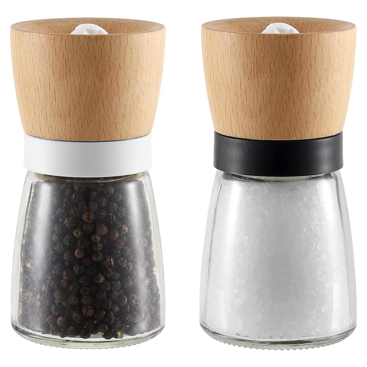 Molinillo de Sal y Pimienta VEVOK CHEF de Madera 140 ml