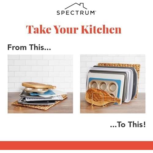Organizador de Cocina Spectrum Gris Industrial - Escurridor de Platos