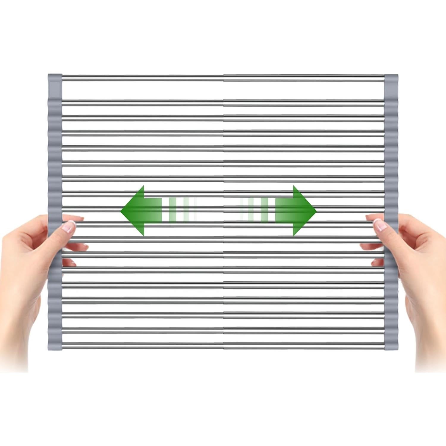 Estante de Secado de Platos Sindax Expandible Acero Inoxidable 60.2 cm