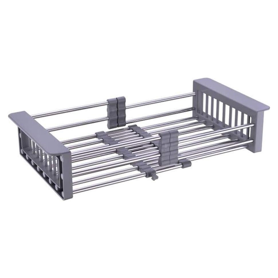Escurridor de Platos TUTEW Acero Inoxidable Ajustable 31.75-45.72 cm