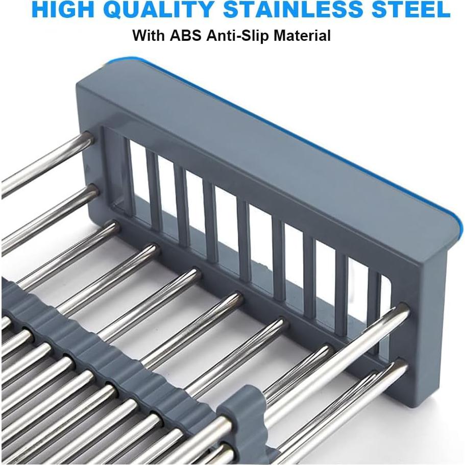 Escurridor de Platos Expandible BLYPHOO Acero Inoxidable 304