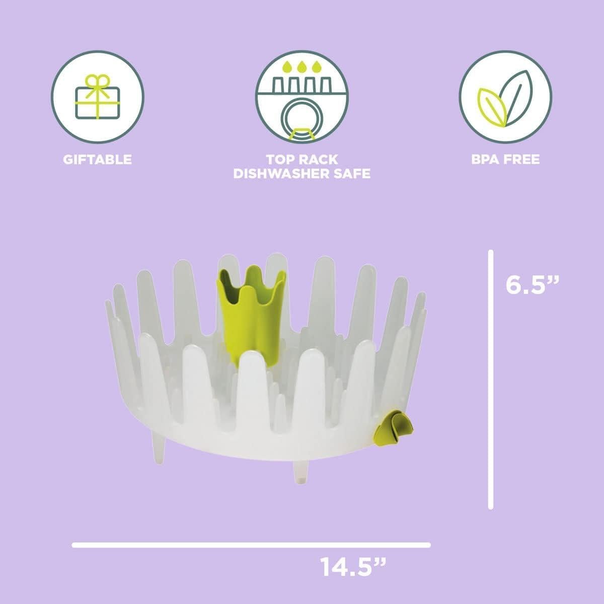 Estante de Platos Chef'n 401-281-004 Blanco/Verde 35.5x33.7cm