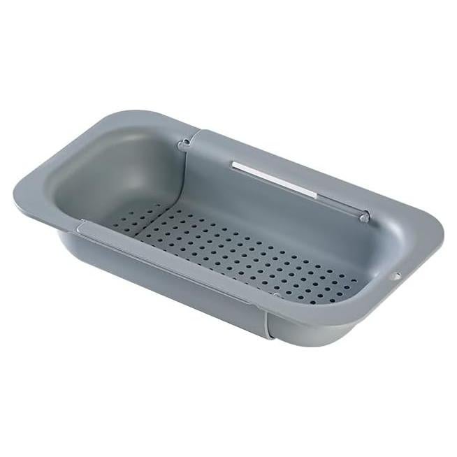 Colador de Fregadero Extensible Genérico 34.5x20 cm Gris