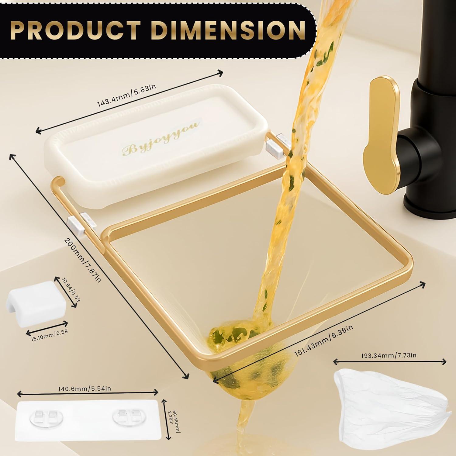 Colador Colgante EASELR para Fregadero de Cocina con 50 Bolsas