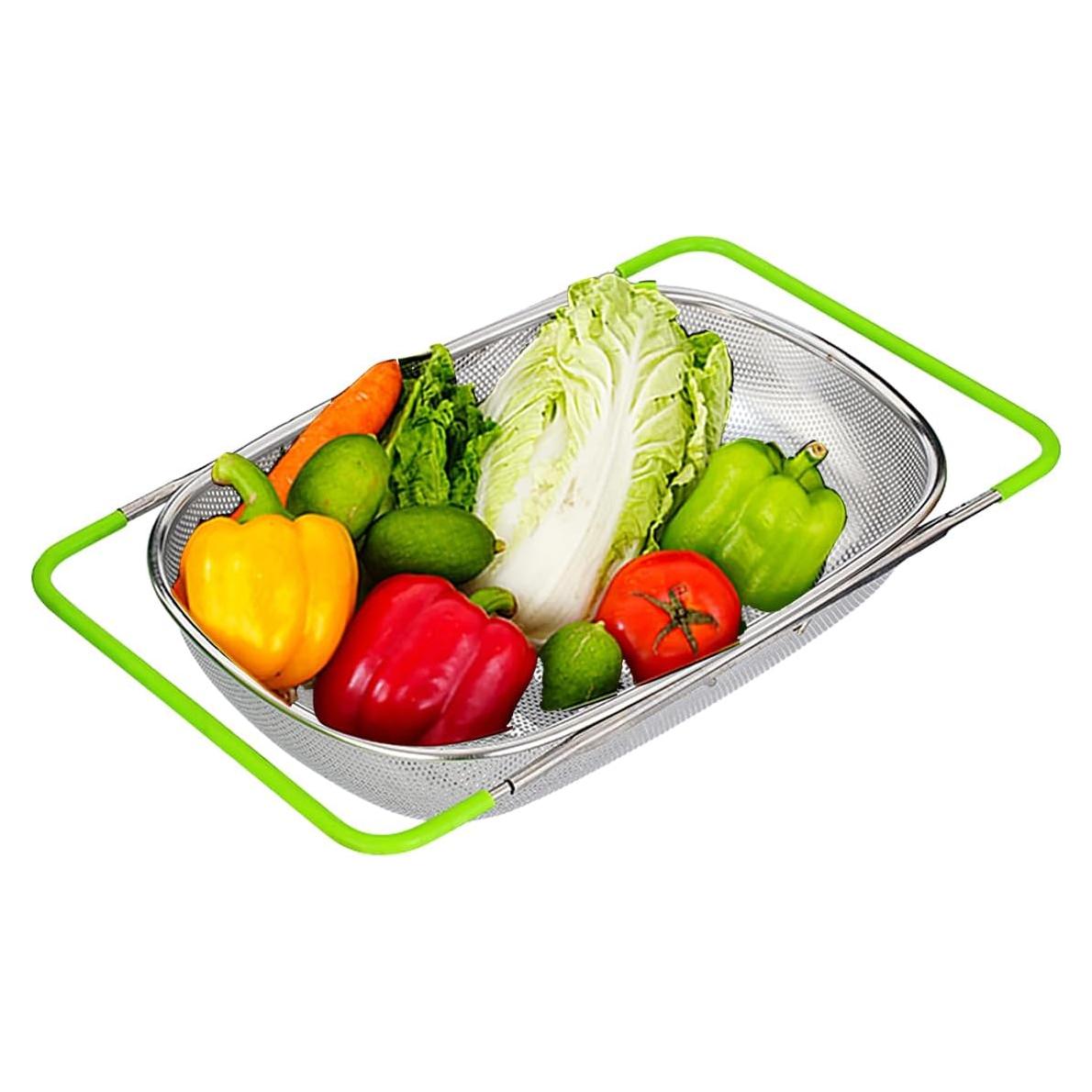 Colador Ovalado TENTA COCINA de Acero Inoxidable 2.5L