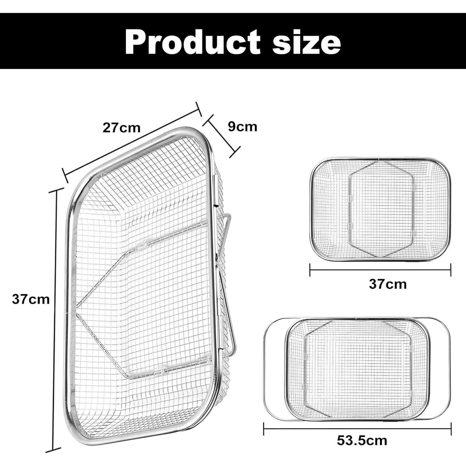 Colador de Fregadero YUNYDSM de Acero Inoxidable 37.2x27cm