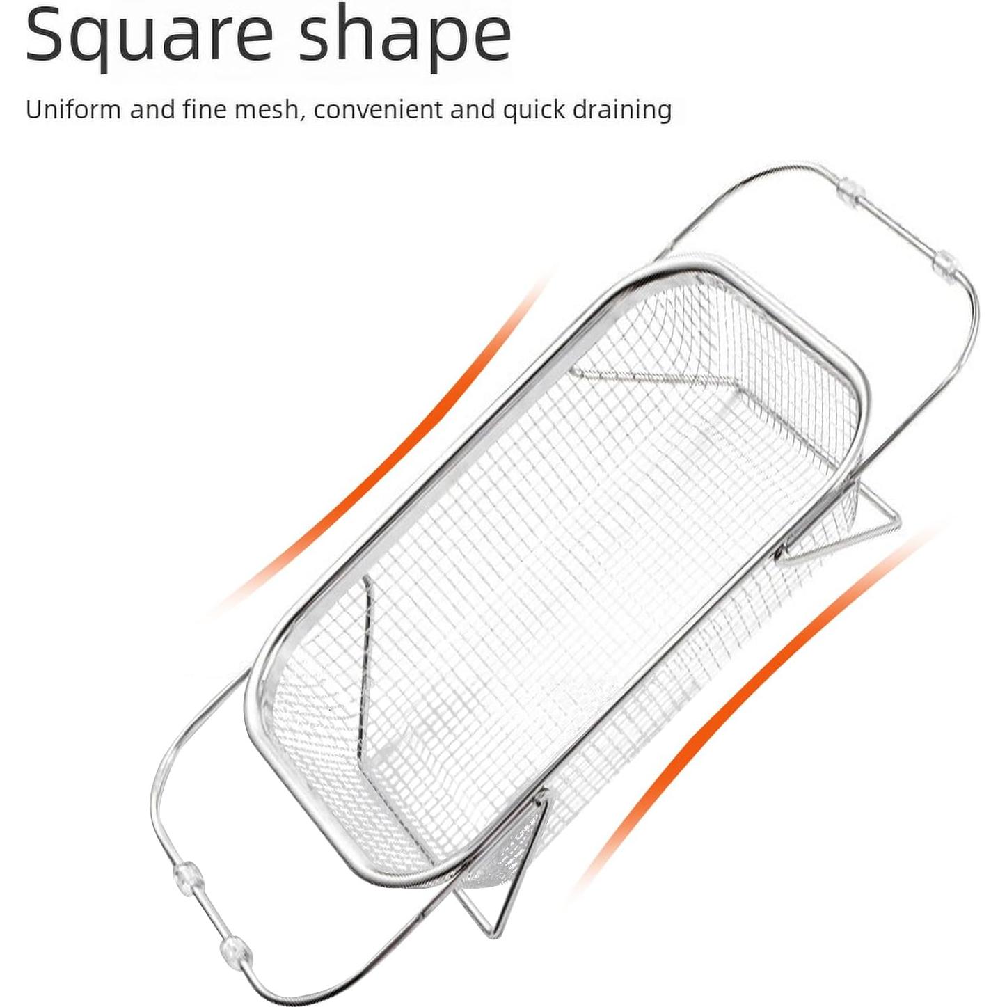 Colador de Fregadero YUNYDSM de Acero Inoxidable 37.2x27cm