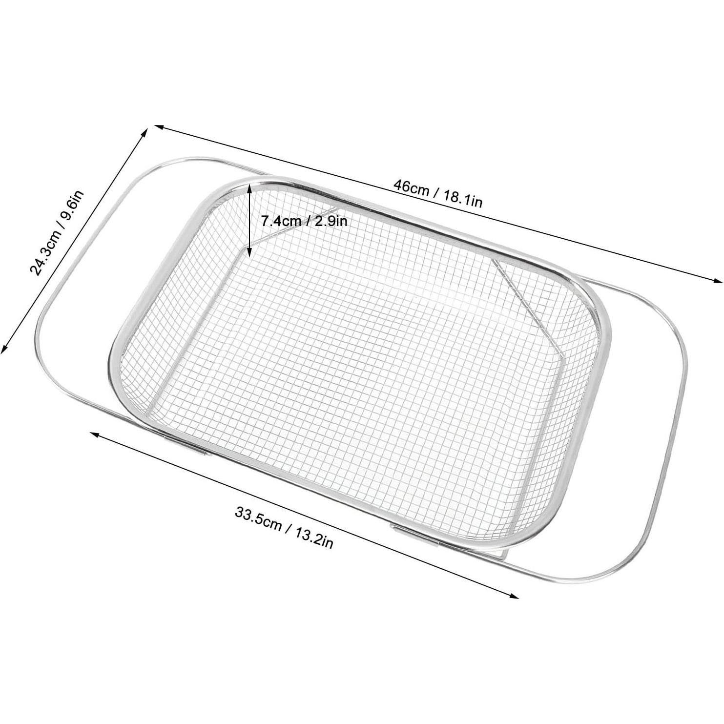 Colador de acero inoxidable Lwuey expandible para fregadero