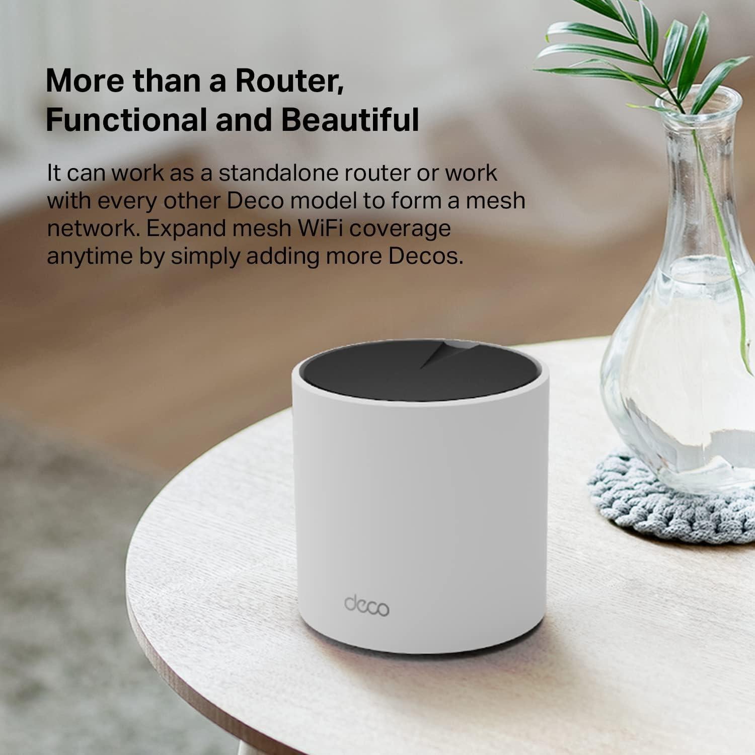 Sistema Mesh WiFi 6 TP-Link Deco X55 - Cubre 232 m², 3 Puertos Gigabit