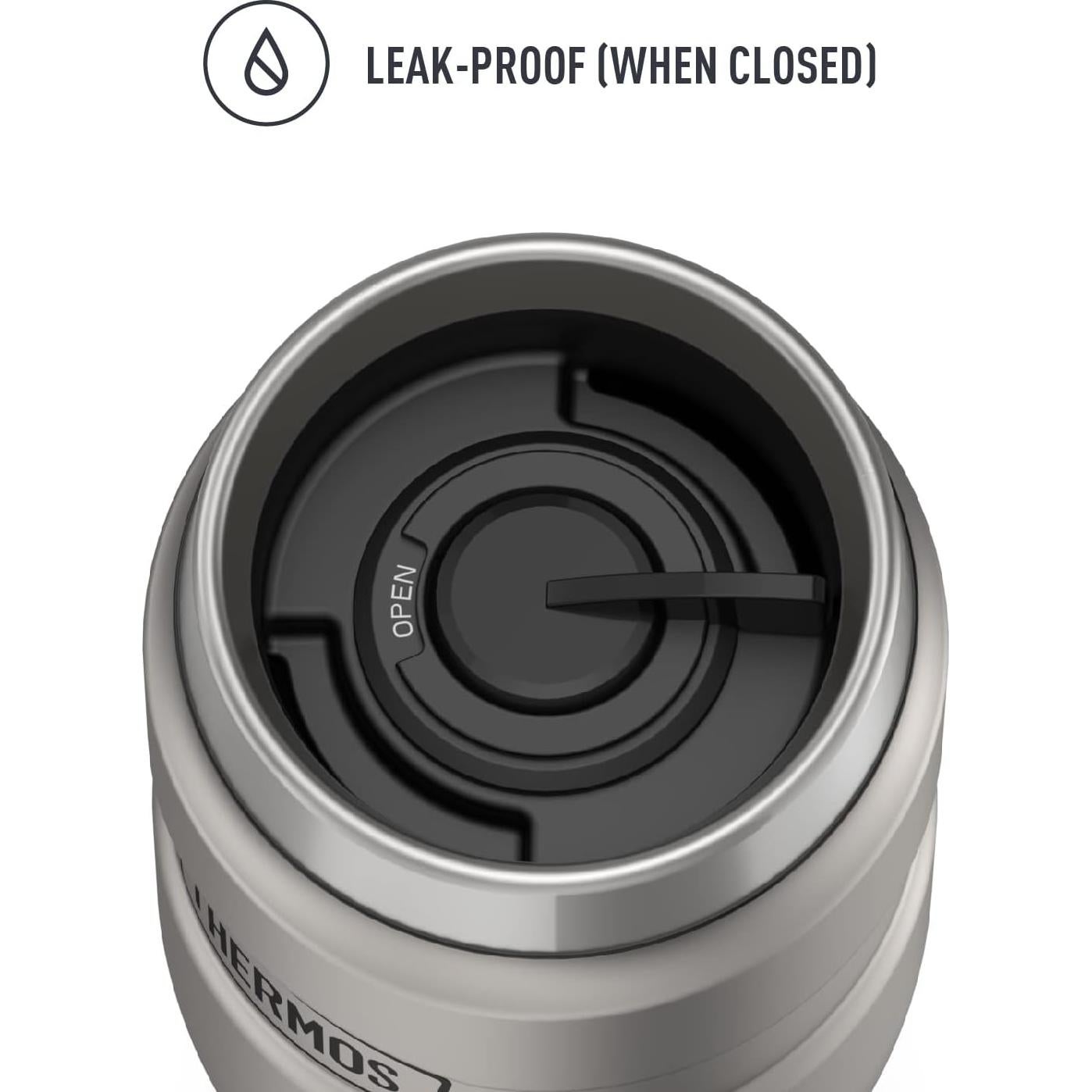 Taza de Viaje Aislada THERMOS 0.47L Acero Inoxidable Mate