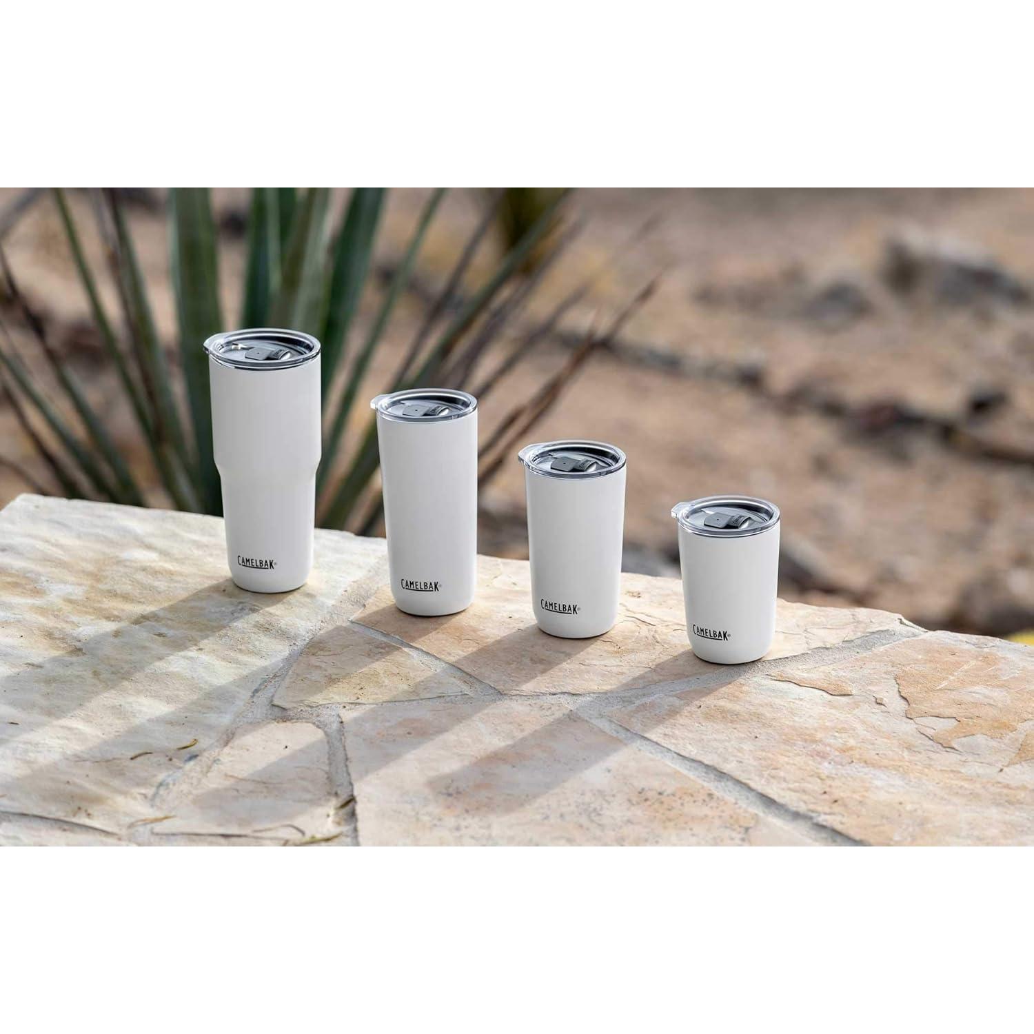 Taza Aislada CamelBak 16 oz Acero Inoxidable Blanco