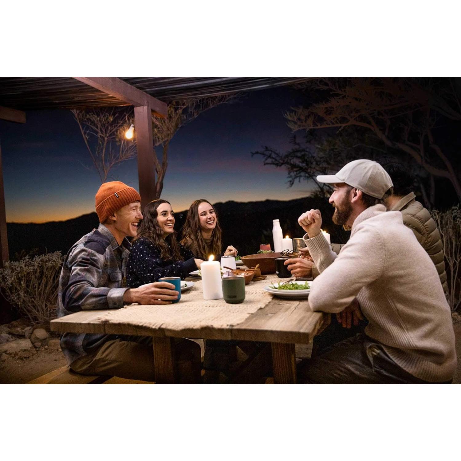 Taza Aislada CamelBak 16 oz Acero Inoxidable Blanco