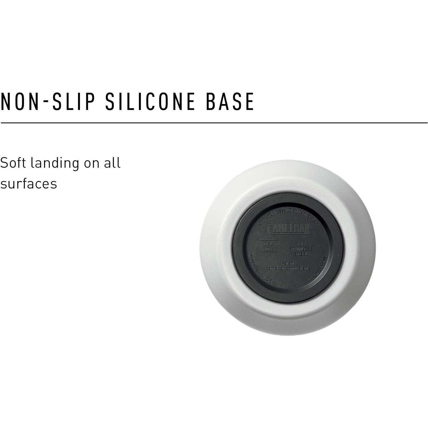 Taza Aislada CamelBak 16 oz Acero Inoxidable Blanco