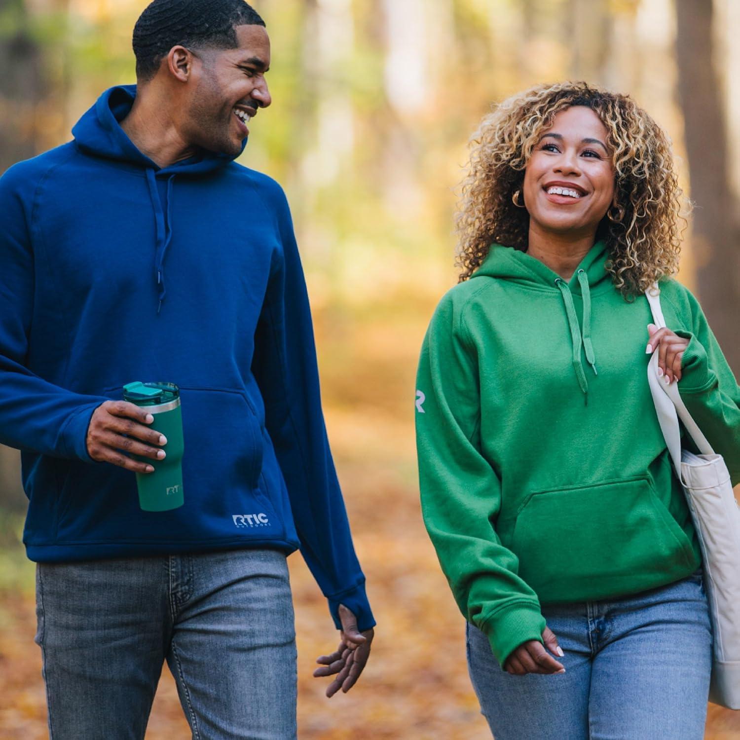 Vaso Aislado RTIC 20oz Grafito con Tapa y Revestimiento Cerámico