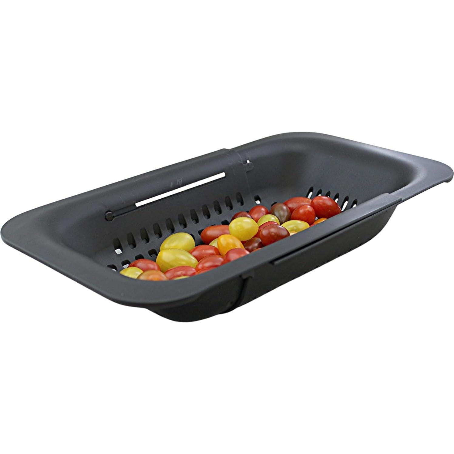 Colador Expandible Dependable 36.2 a 49.5 cm Negro BPA Free