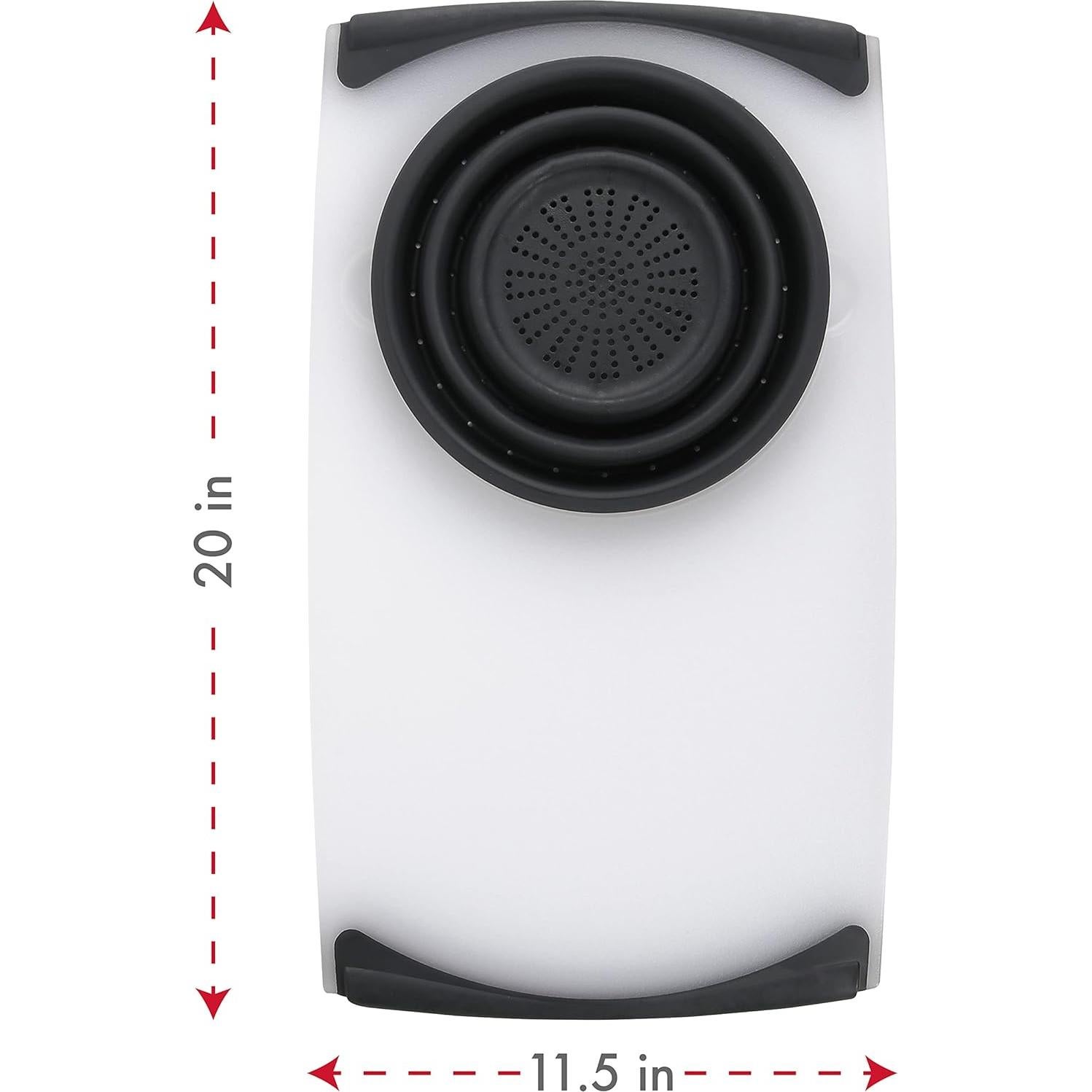 Tablero de Corte Dexas con Colador Plegable 50.8x29.2cm