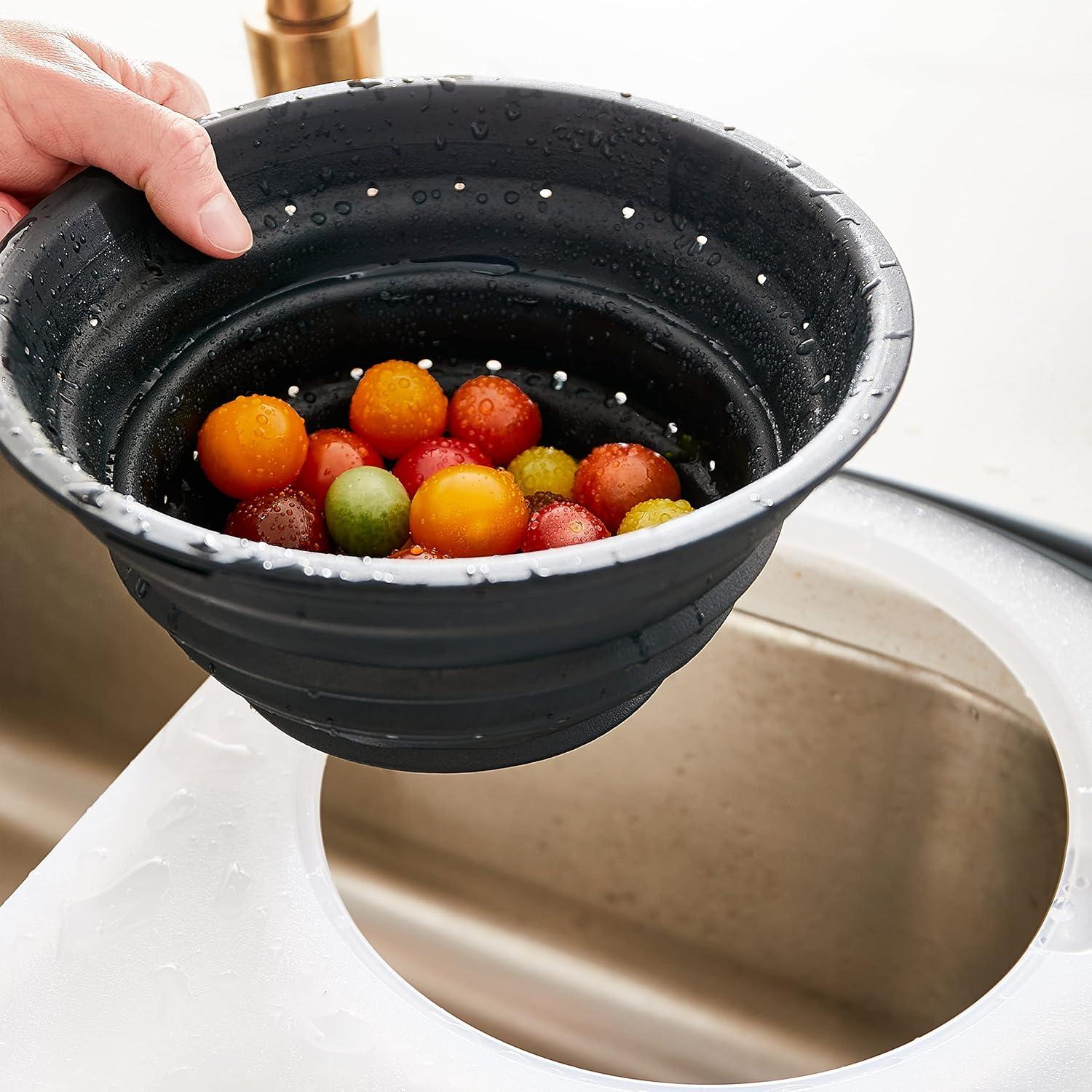 Tablero de Corte Dexas con Colador Plegable 50.8x29.2cm