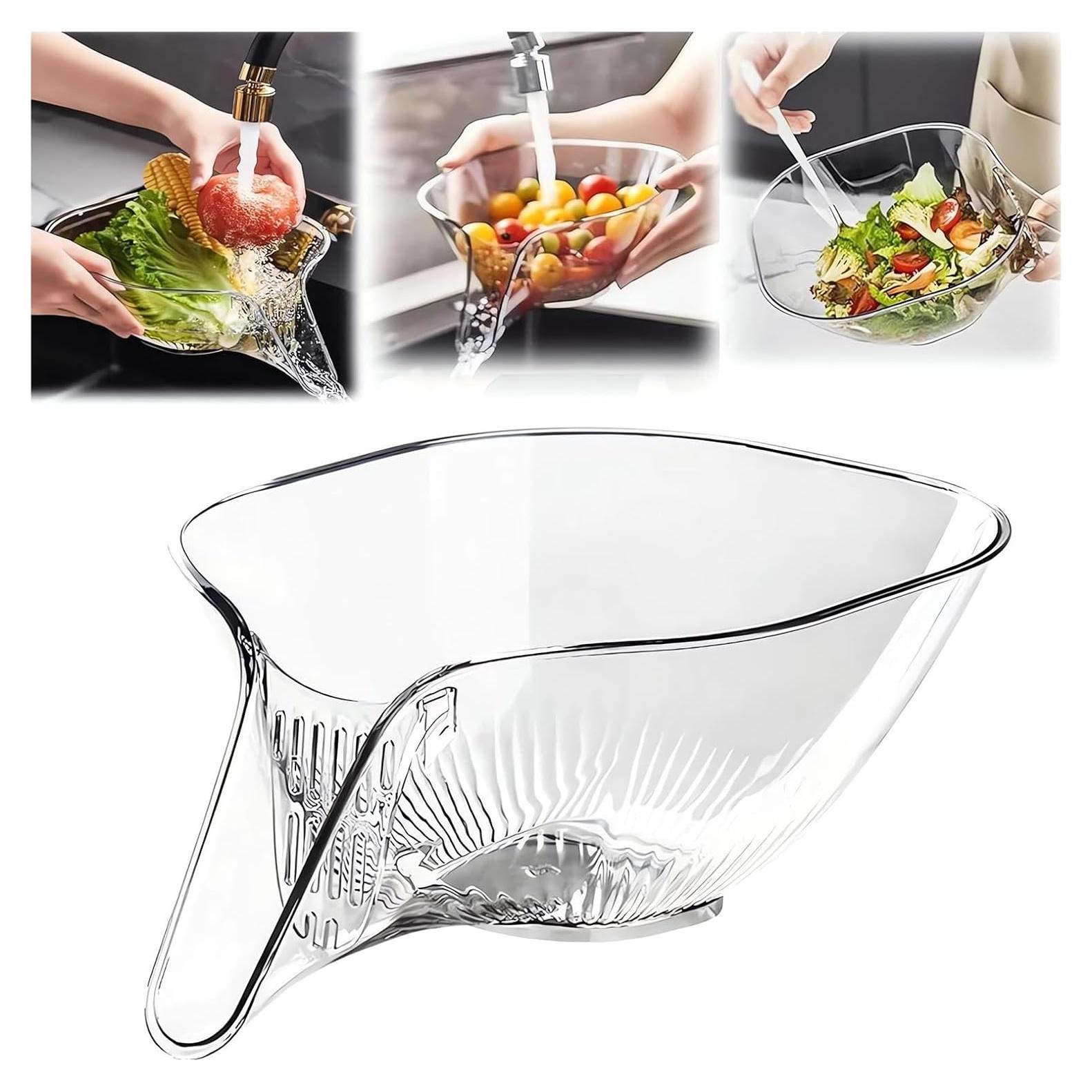 Canasta de Drenaje Multifuncional Sidmund 2PCS Transparente