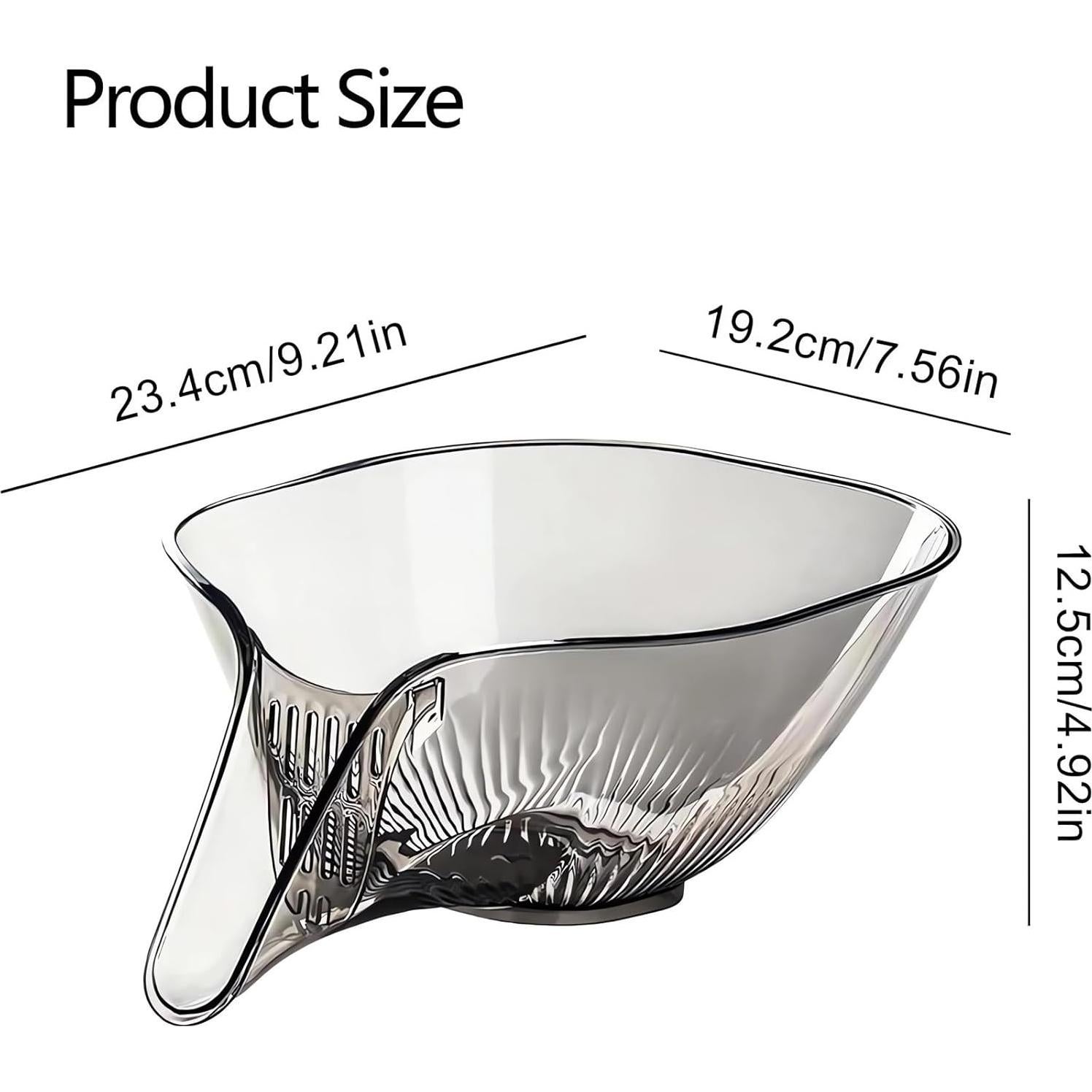 Canasta de Drenaje Multifuncional Sidmund 2PCS Transparente