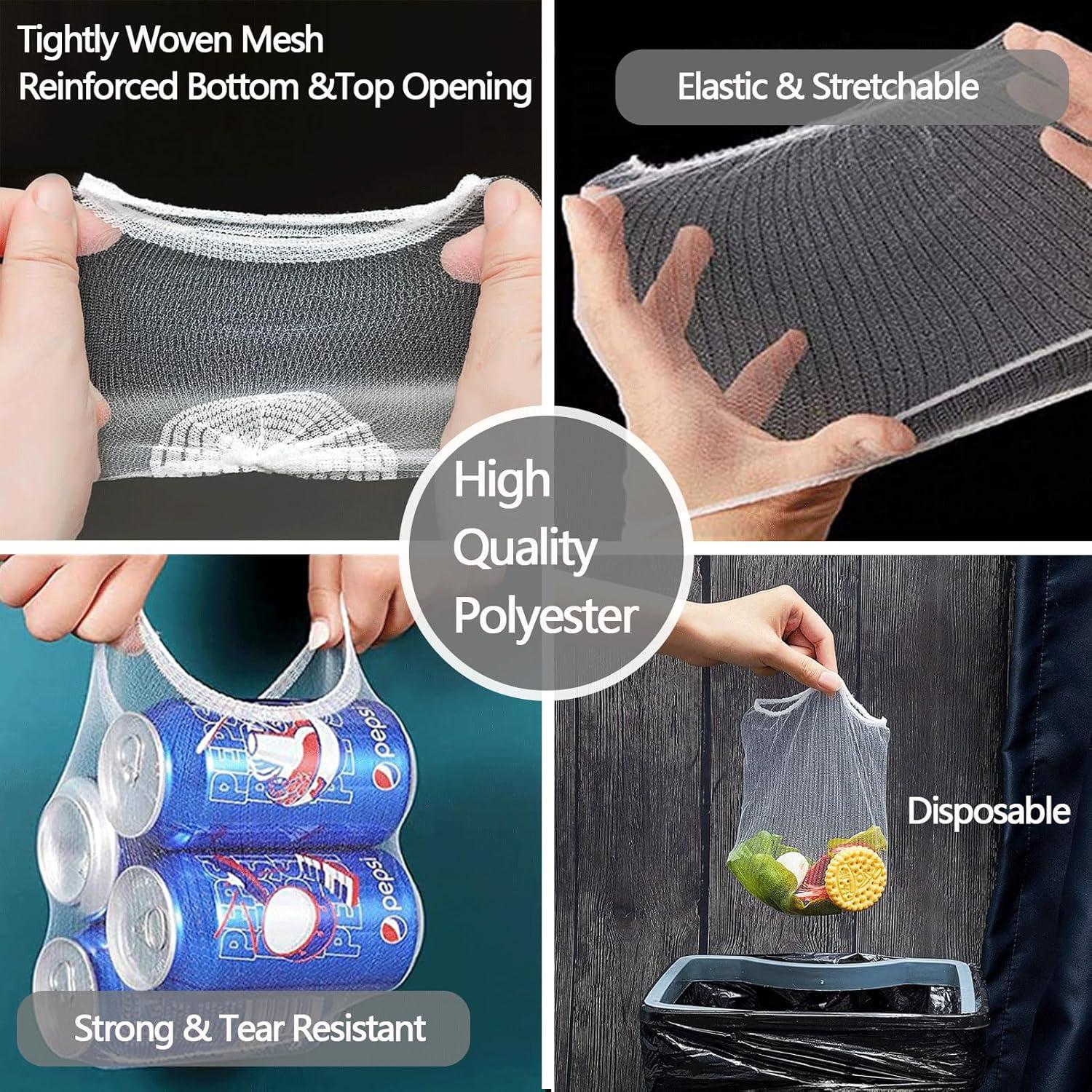 Soporte para colador de fregadero HiBD con 200 bolsas desechables