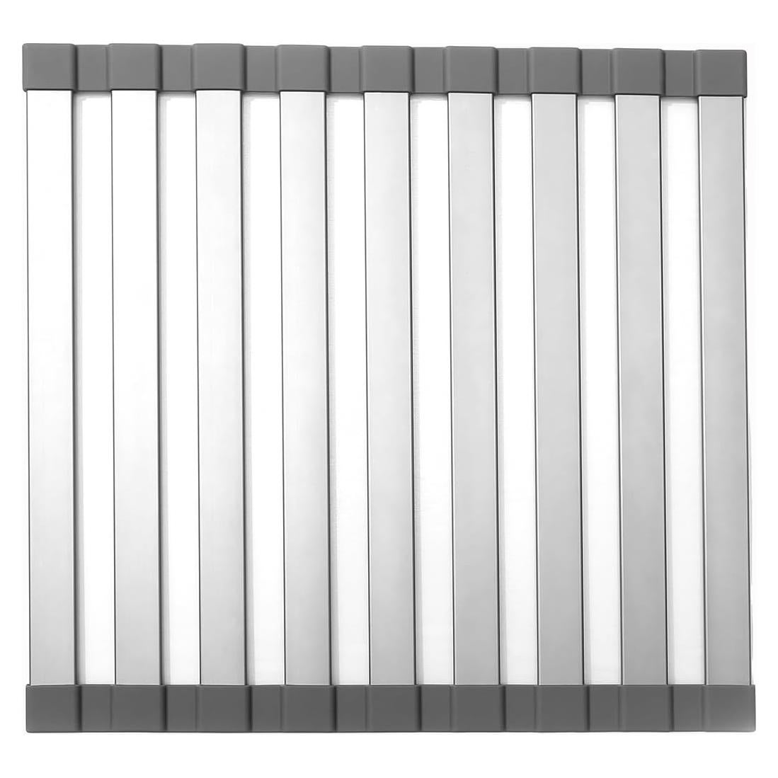 Estante de Secado Plegable Mistifi 45.7 cm Acero Inoxidable