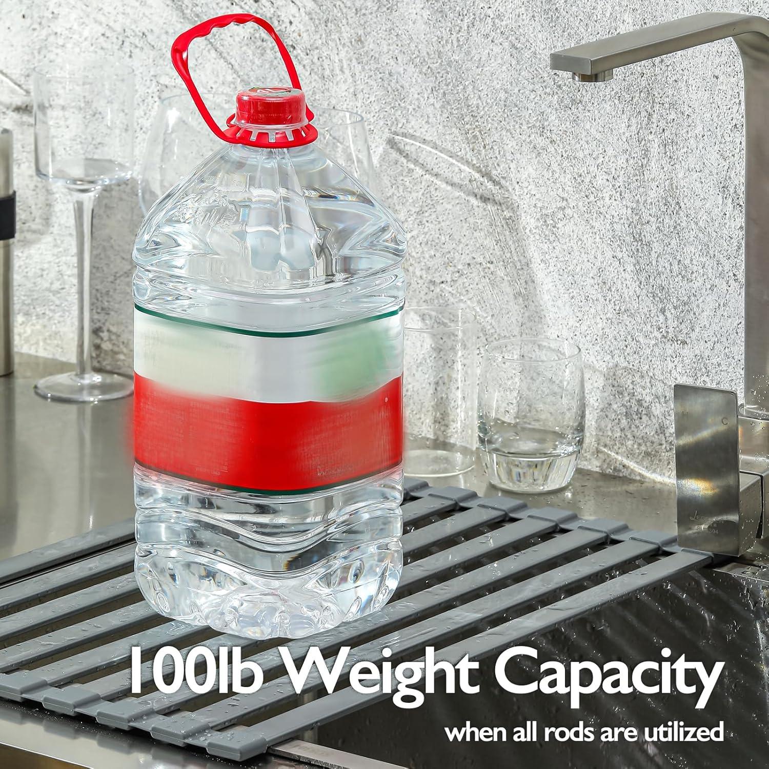 Estante de Secado Plegable Mistifi 45.7 cm Acero Inoxidable