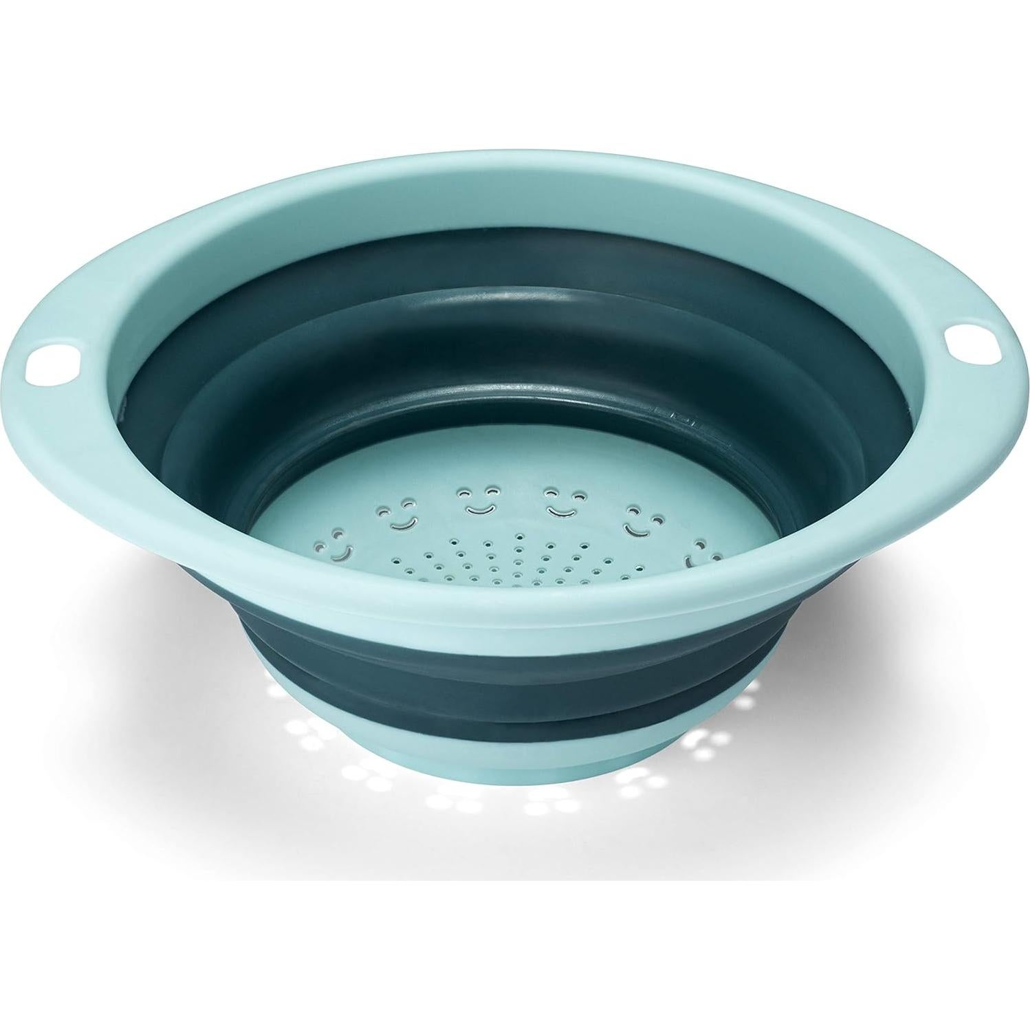 Tabla de Cortar de Bambú Homevative con Colador Plegable 61x30.5 cm