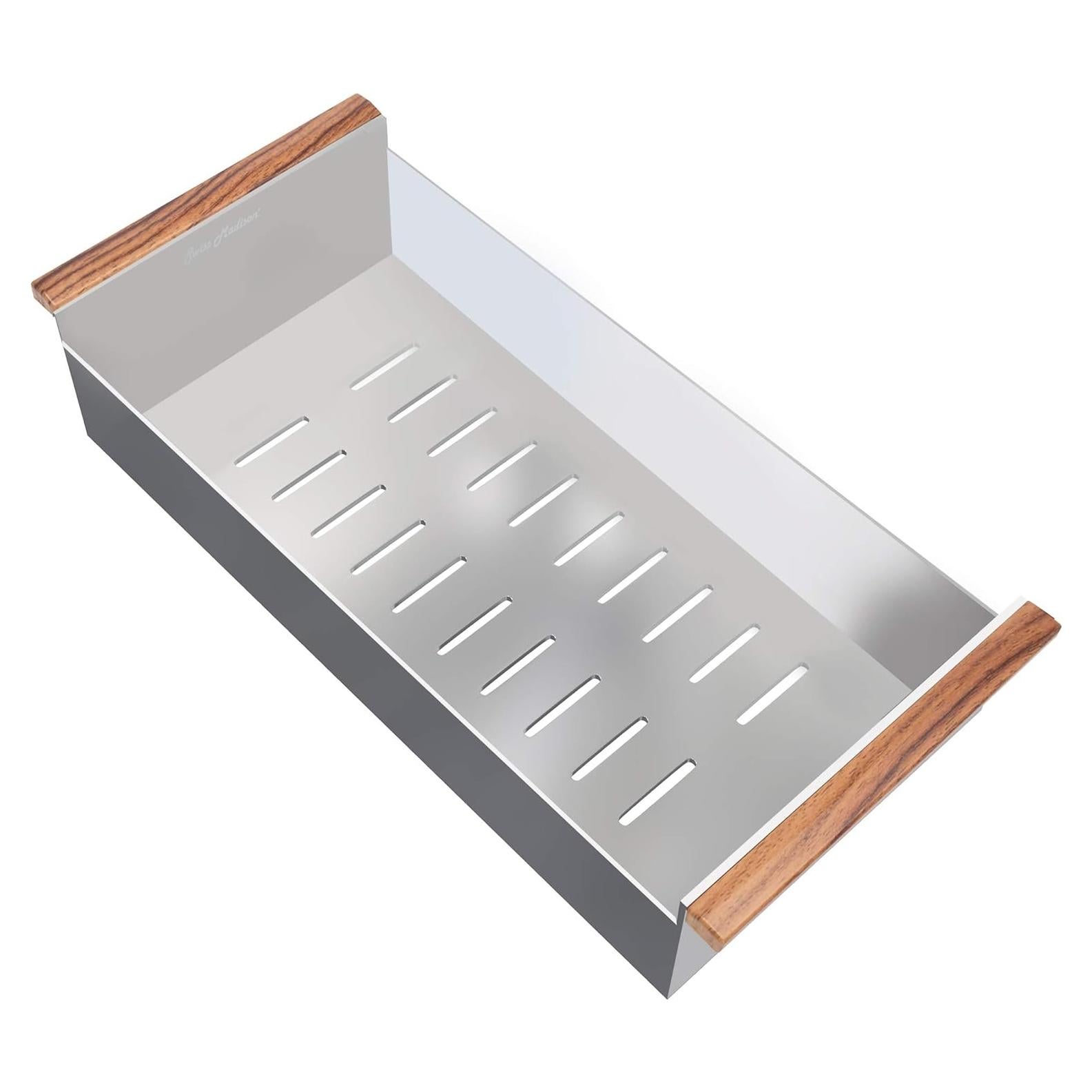 Colador de Acero Inoxidable Swiss Madison SM-KA790 42.9 x 20.3 cm