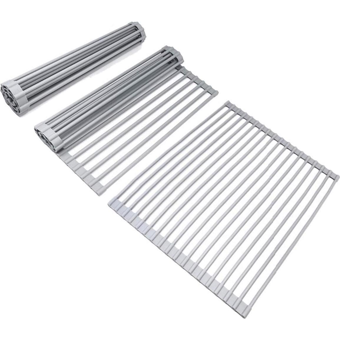 Estante de Secado de Platos Plegable Ahyuan 45x33.4 cm Antideslizante