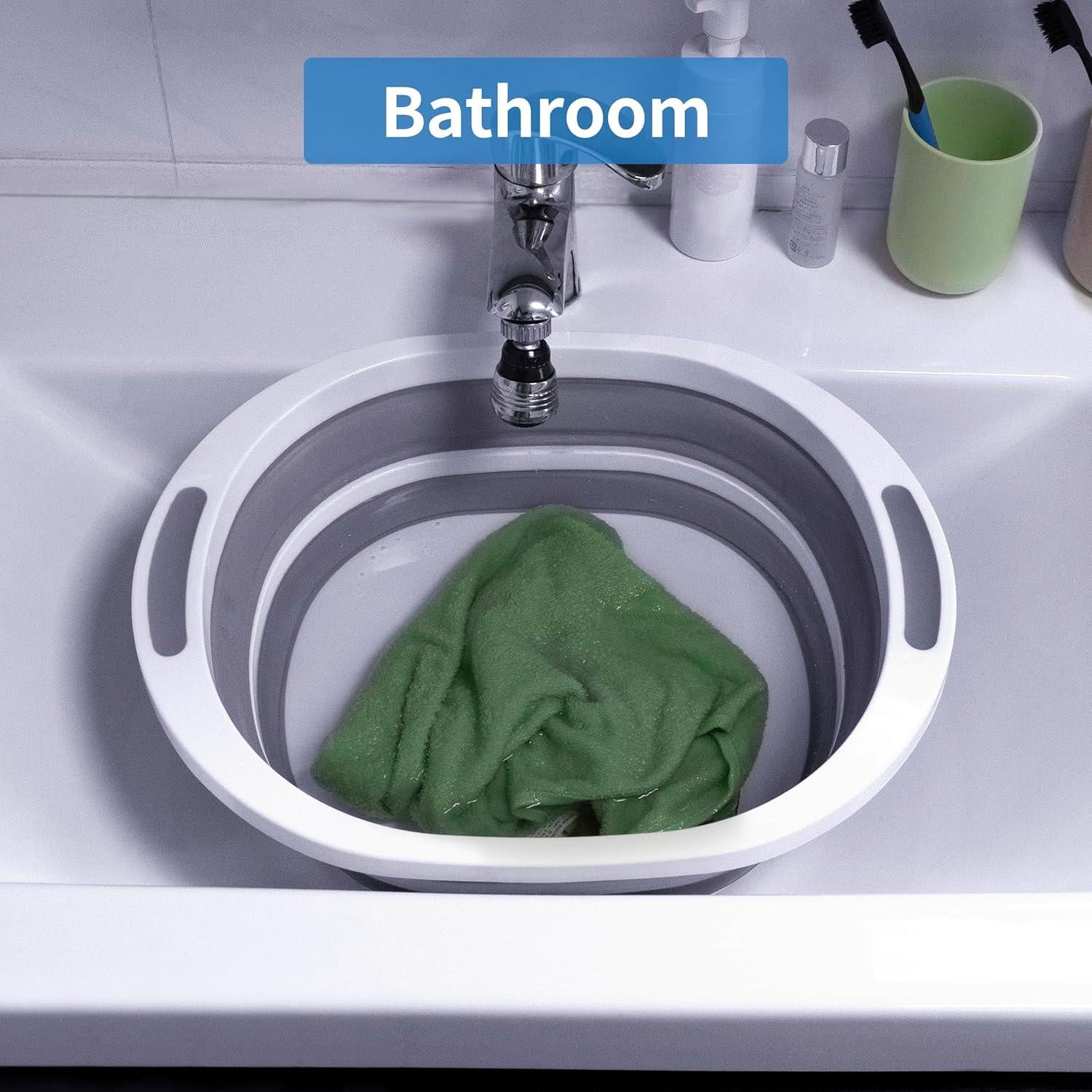 Fregadero Plegable Craftend 7.5L Gris - Cubeta Portátil