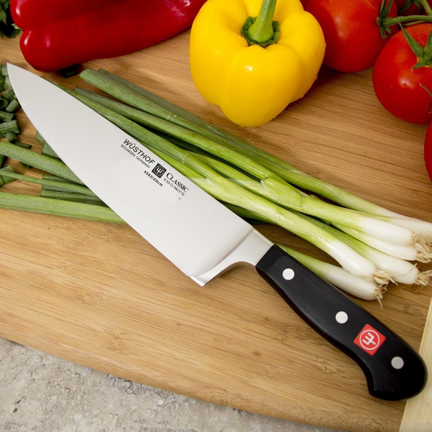 Cuchillo de Chef Wüsthof Clásico 20.32 cm Acero Inoxidable