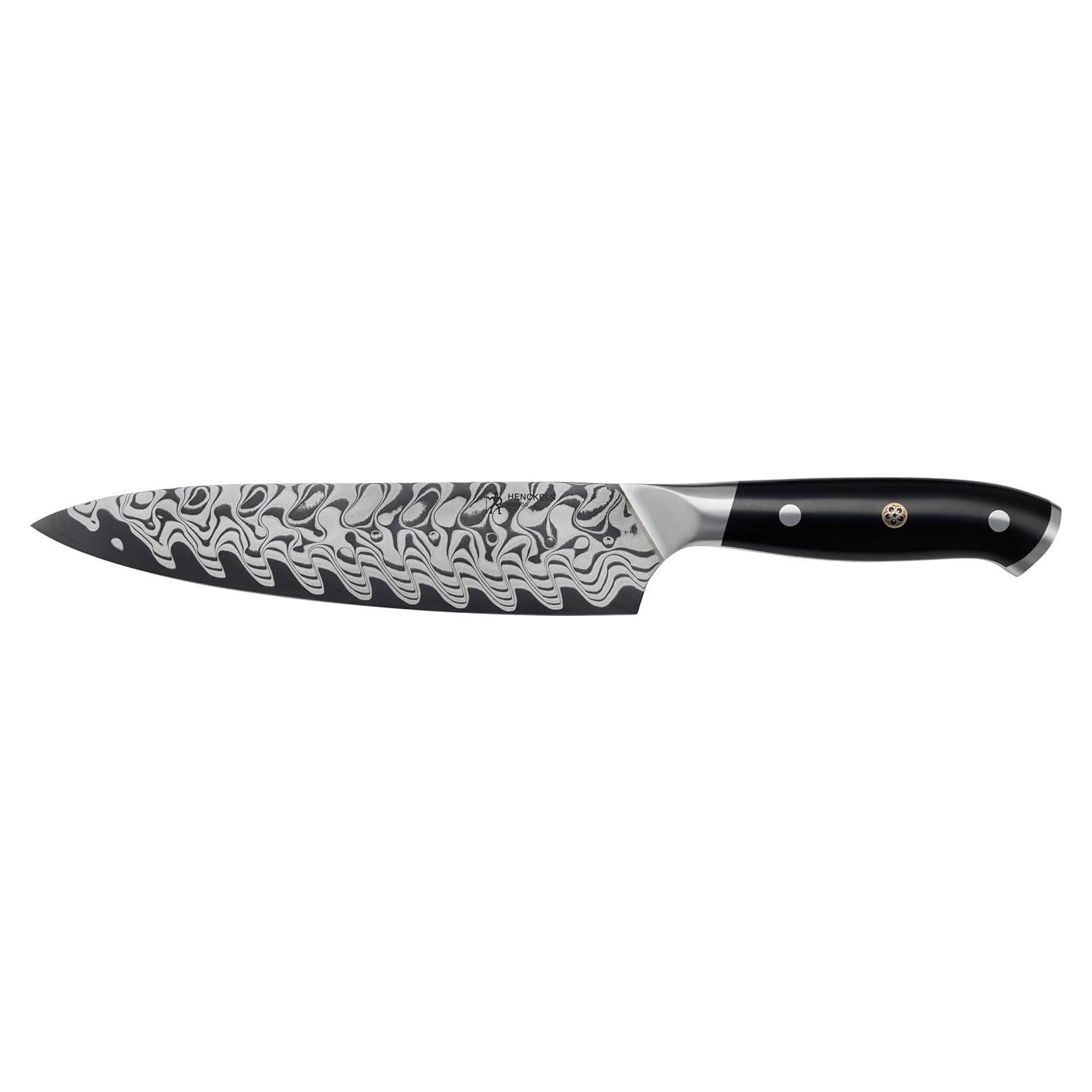 Cuchillo de Chef Henckels Compass Damasco 20.32 cm Forjado