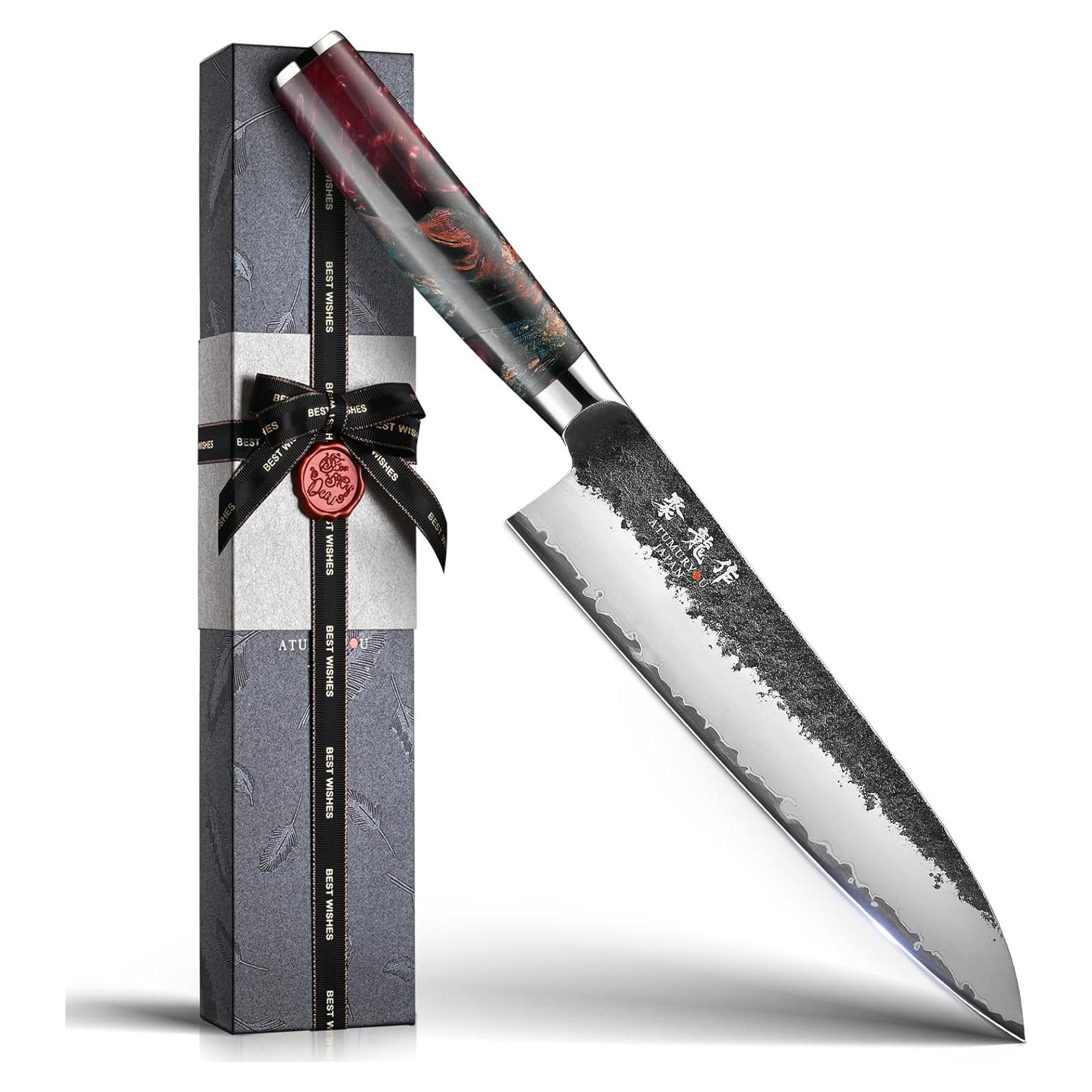 Cuchillo de Chef Japonés Atumuryou 21 cm Forjado a Mano