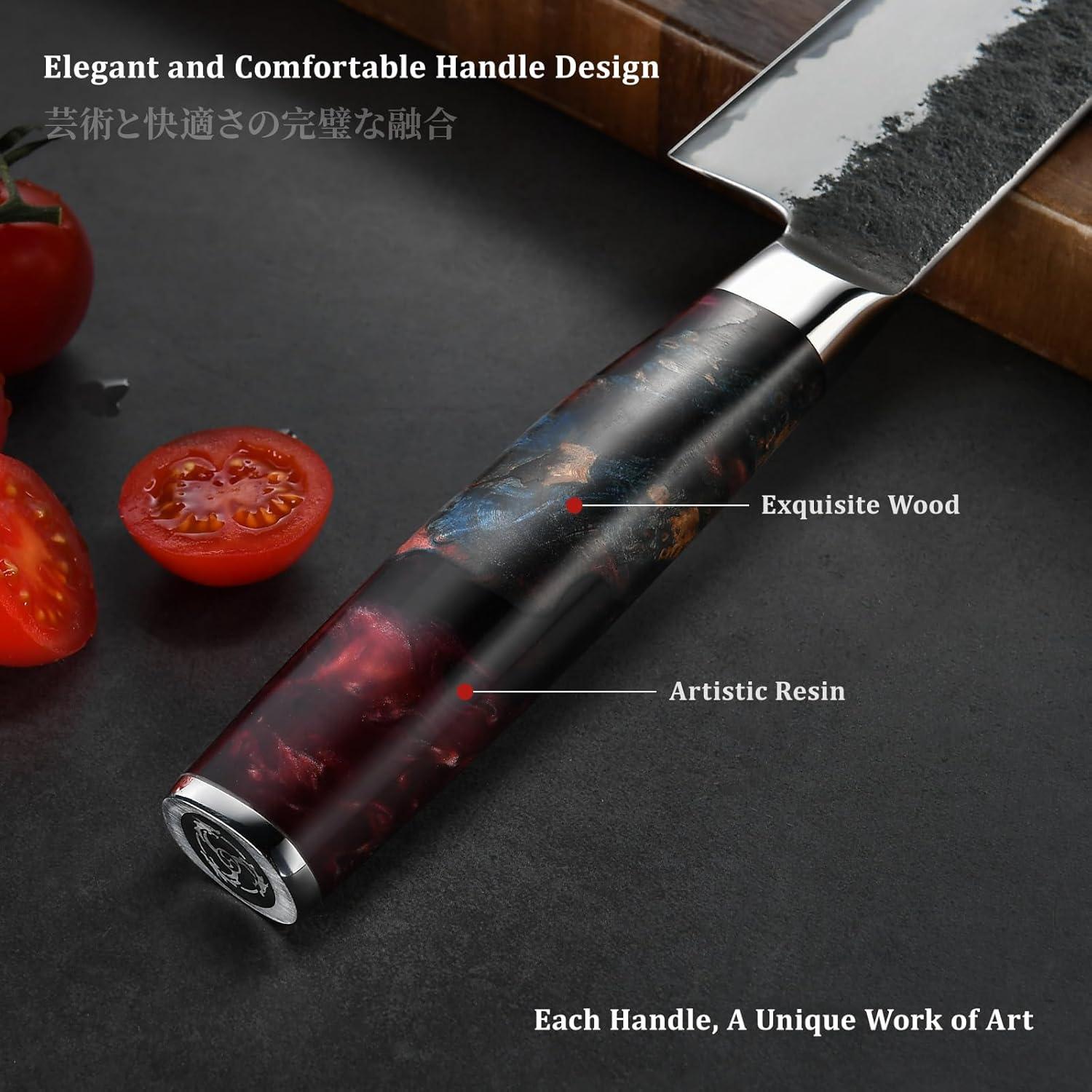 Cuchillo de Chef Japonés Atumuryou 21 cm Forjado a Mano