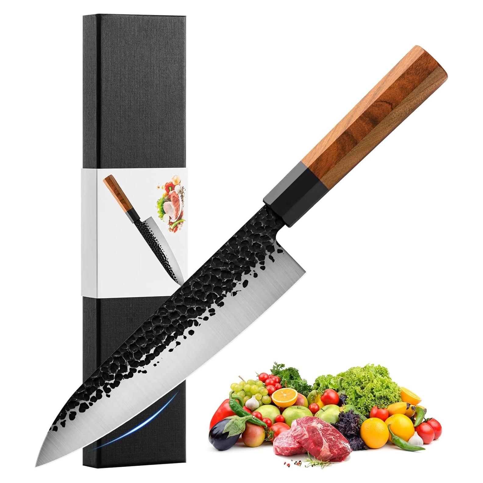 Cuchillo de Chef Gyuto RASSE 21cm Acero Inoxidable AUS-8