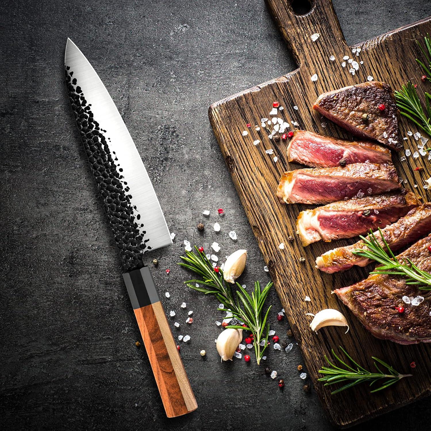 Cuchillo de Chef Gyuto RASSE 21cm Acero Inoxidable AUS-8