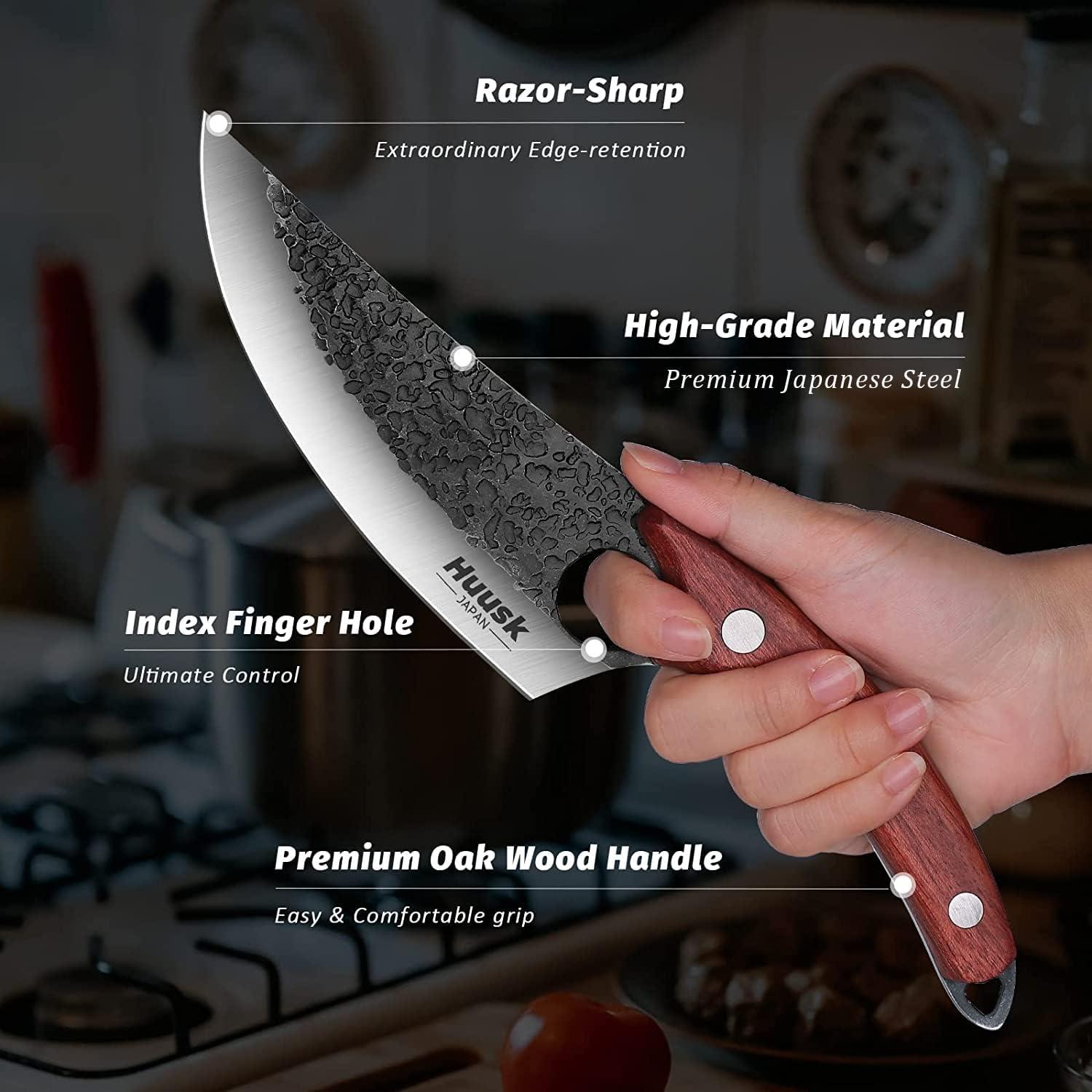Cuchillo Huusk Forjado a Mano 14.5 cm - Chef y Deshuese
