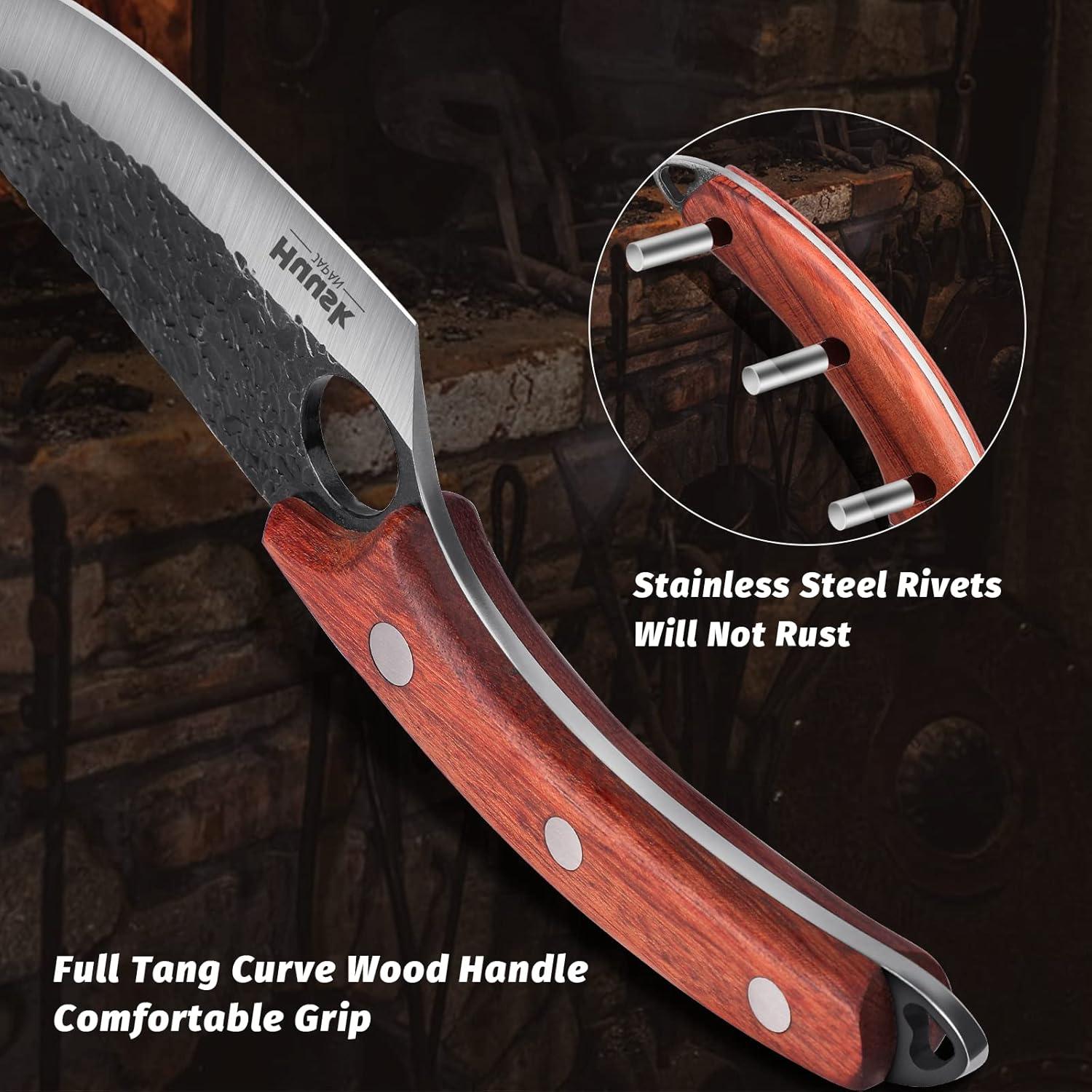 Cuchillo Huusk Forjado a Mano 14.5 cm - Chef y Deshuese