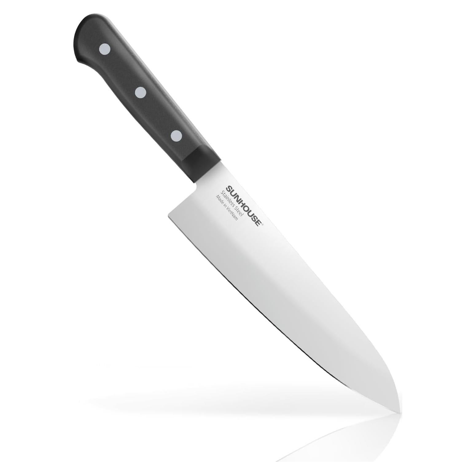 Cuchillo de Chef Sunhouse 19 cm Acero Inoxidable Afilado