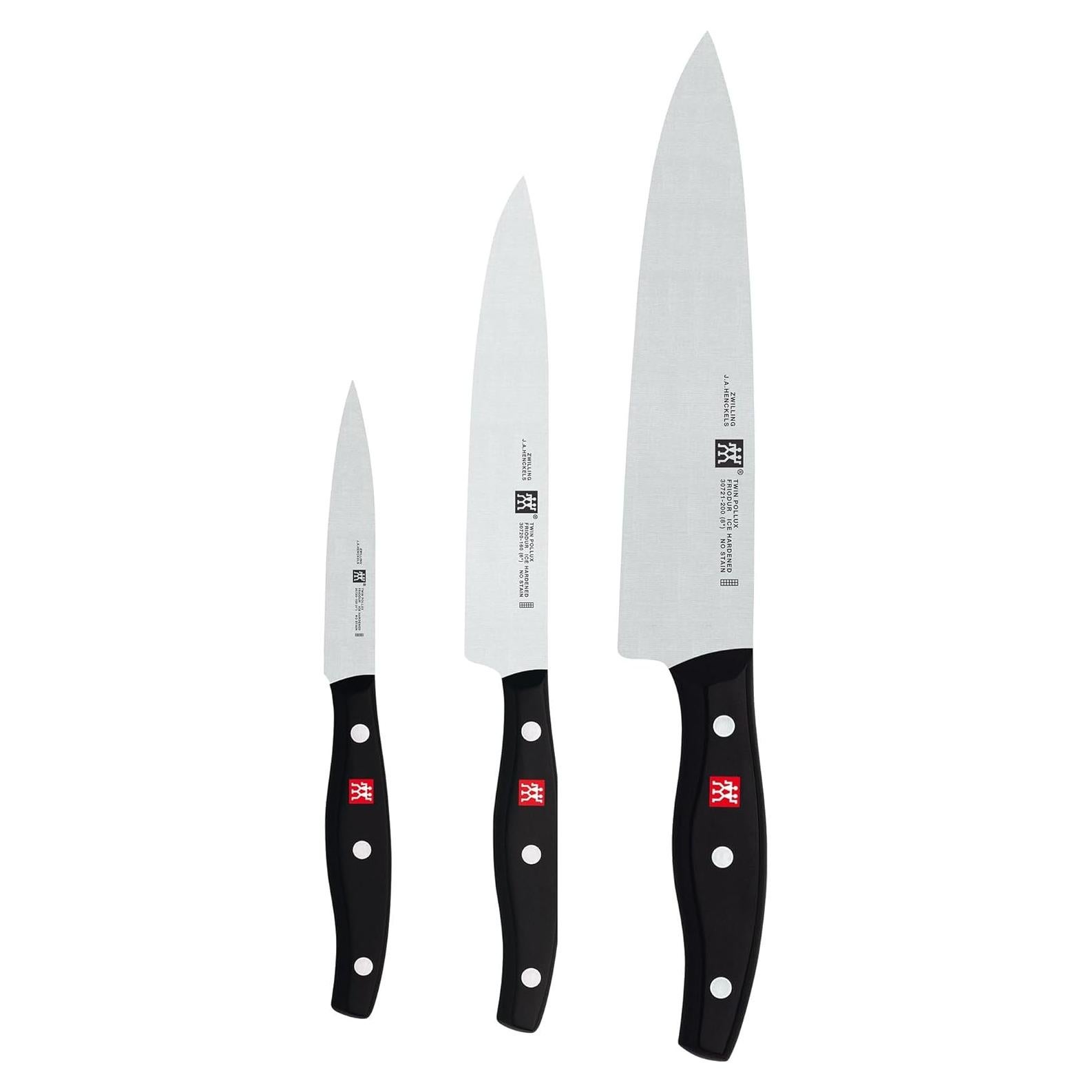 Set de Cuchillos ZWILLING Twin Signature 3 Piezas Afilados