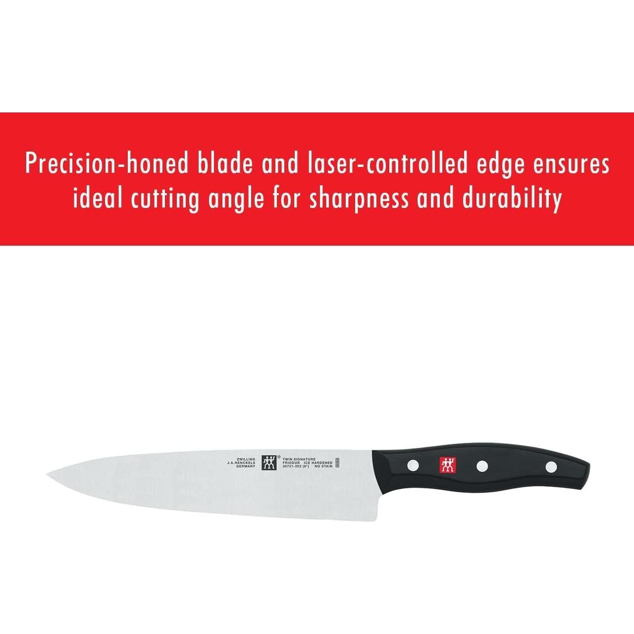 Set de Cuchillos ZWILLING Twin Signature 3 Piezas Afilados