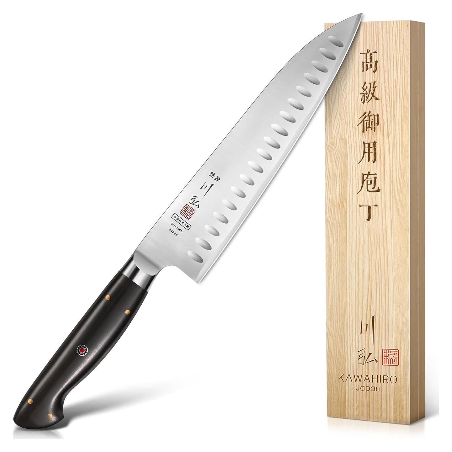 Cuchillo de Chef KAWAHIRO 21 cm Acero Japonés Hecho a Mano