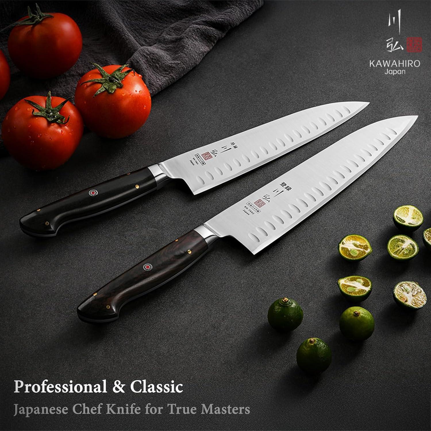 Cuchillo de Chef KAWAHIRO 21 cm Acero Japonés Hecho a Mano