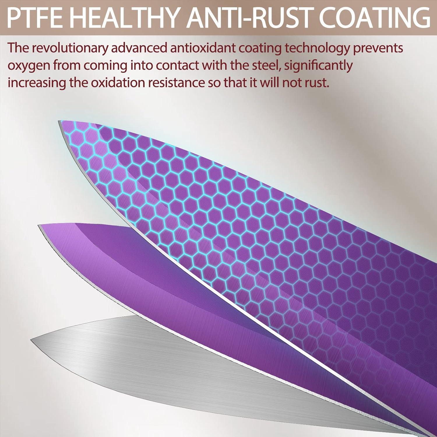 Juego de cuchillos de cocina Astercook 12 piezas acero inoxidable