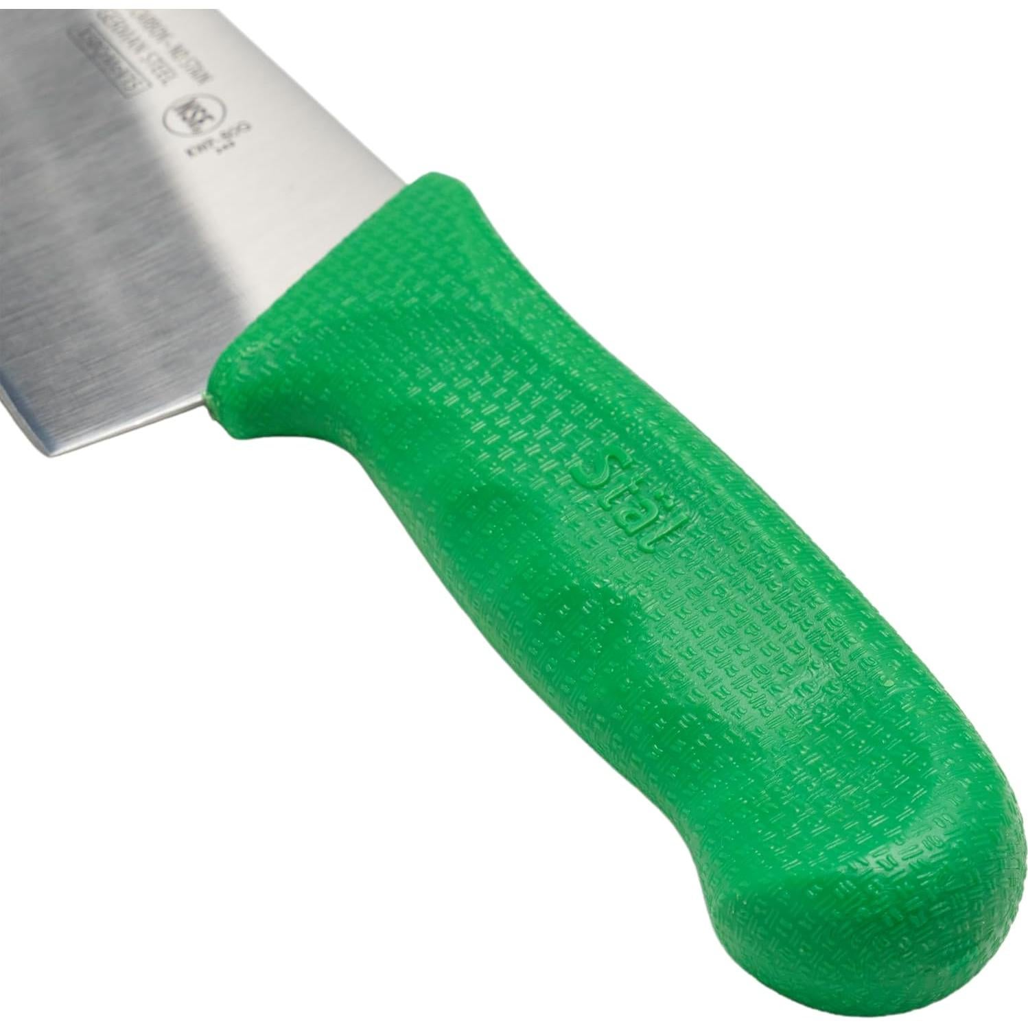 Cuchillo de Chef Winco KWP-80G 20.32 cm Acero Alemán Verde