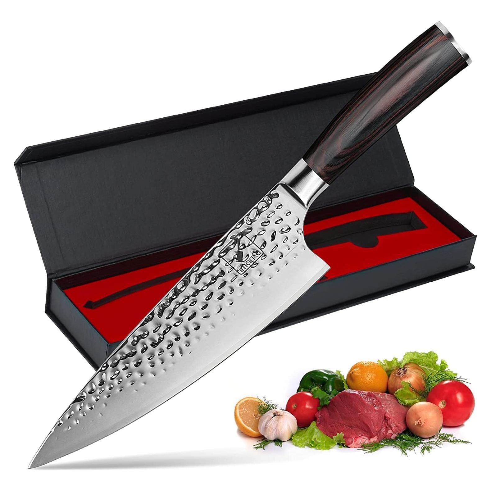 Cuchillo de Chef imarku Damasco 20 cm Acero Inoxidable