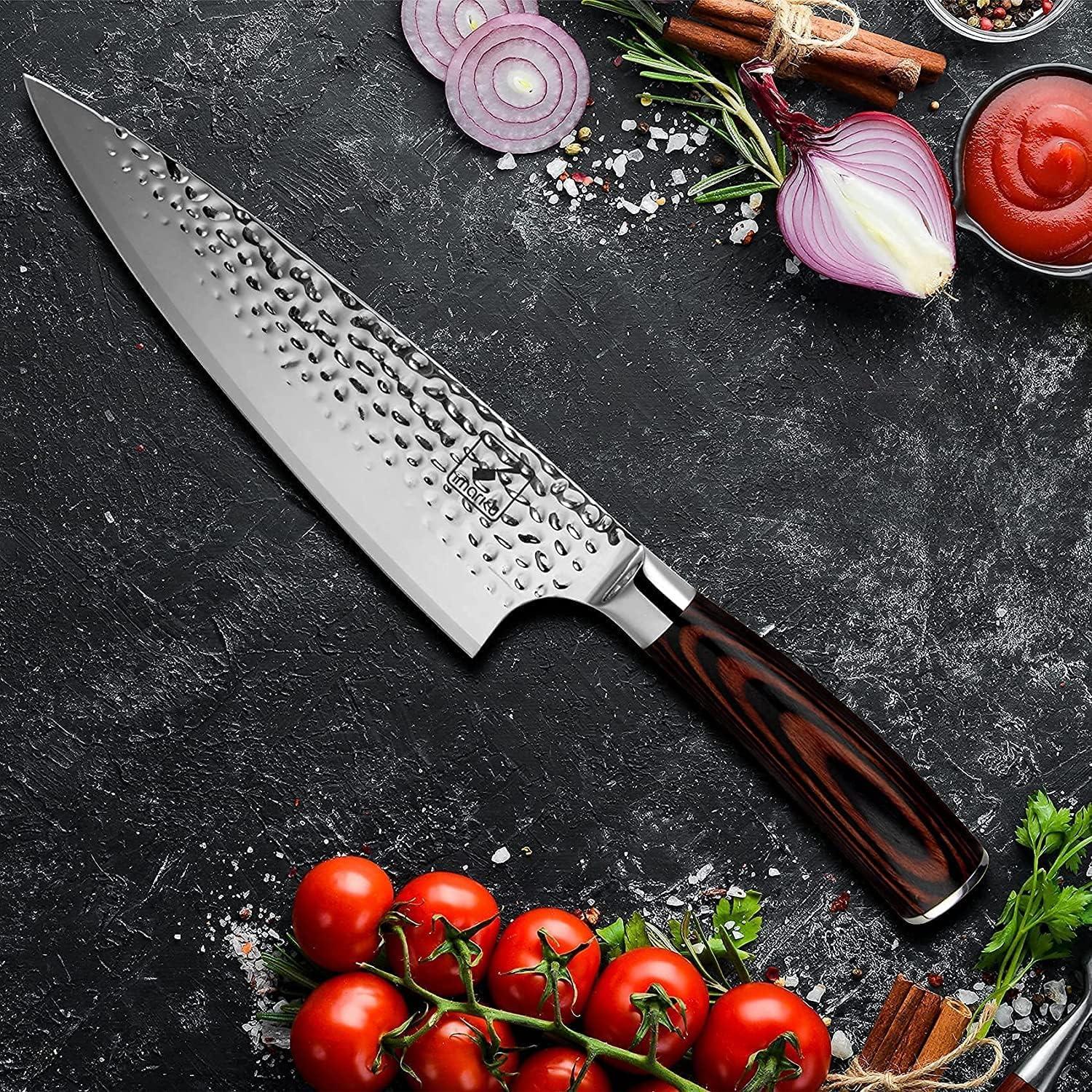 Cuchillo de Chef imarku Damasco 20 cm Acero Inoxidable