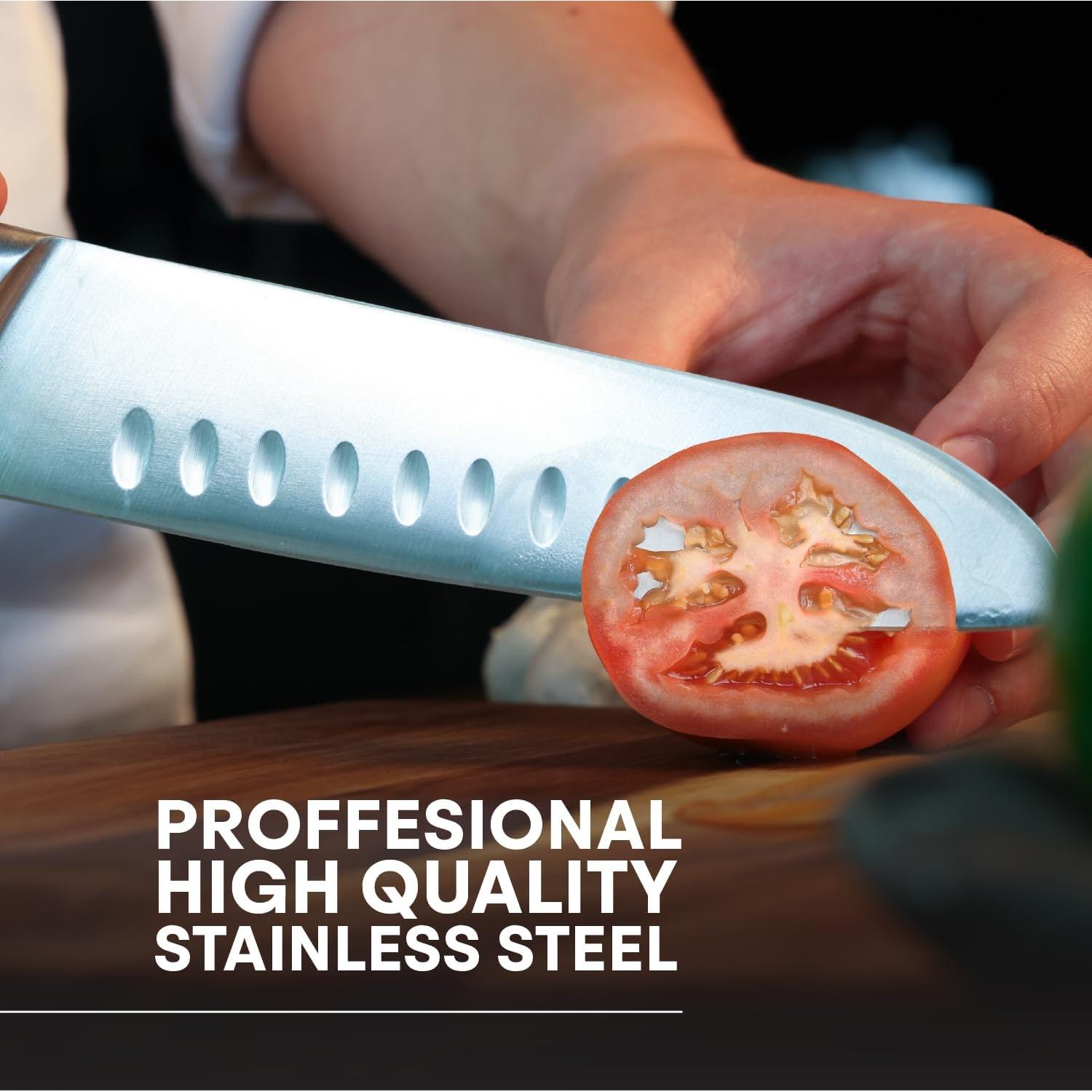 Juego de cuchillos de chef MasterChef 5 piezas con bolsa