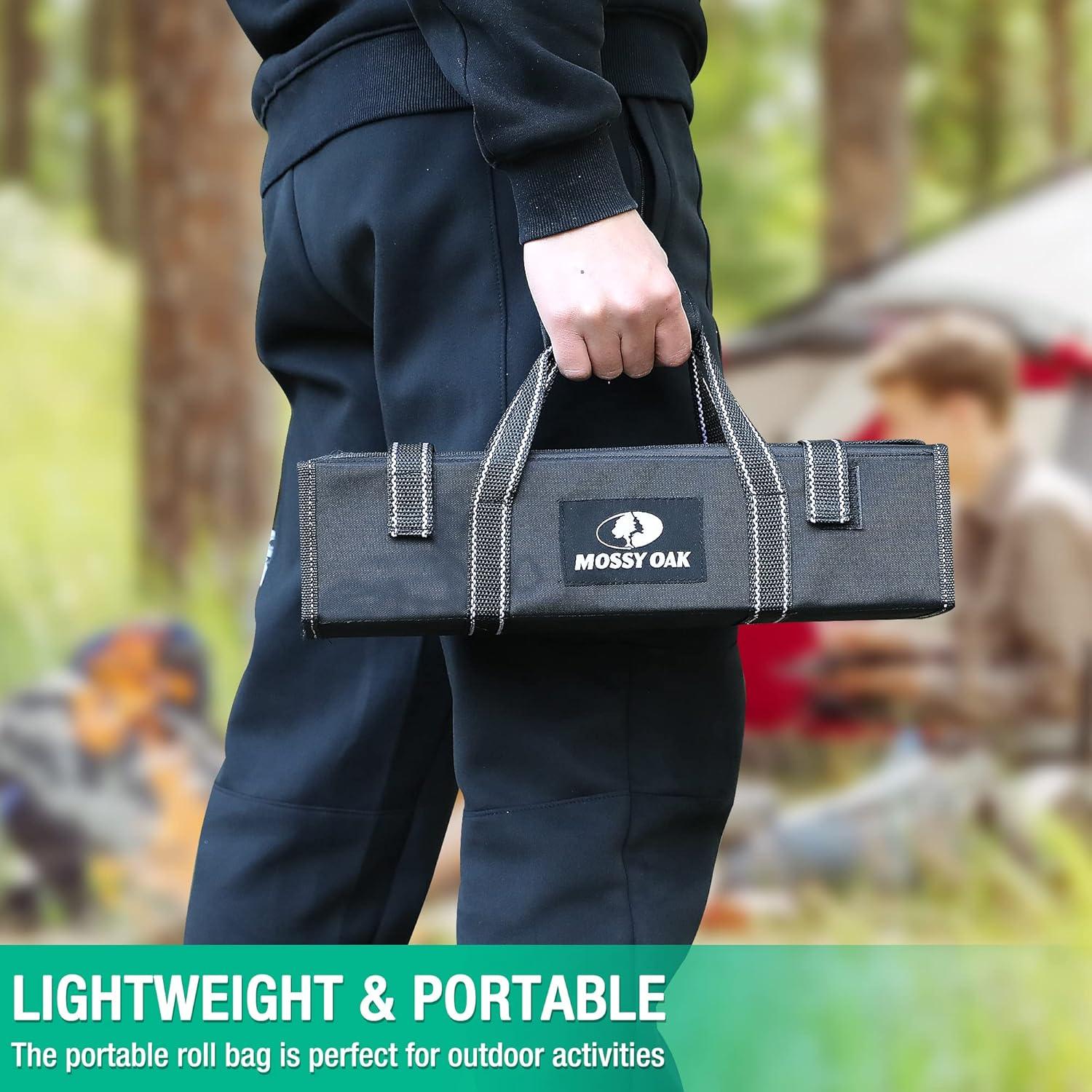 Juego de cuchillos de cocina Mossy Oak 6 piezas acero inoxidable