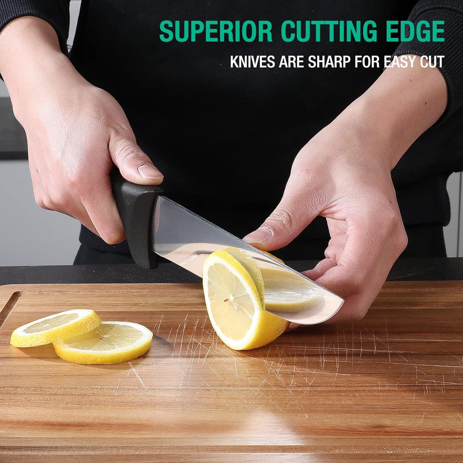 Juego de cuchillos de cocina Mossy Oak 6 piezas acero inoxidable